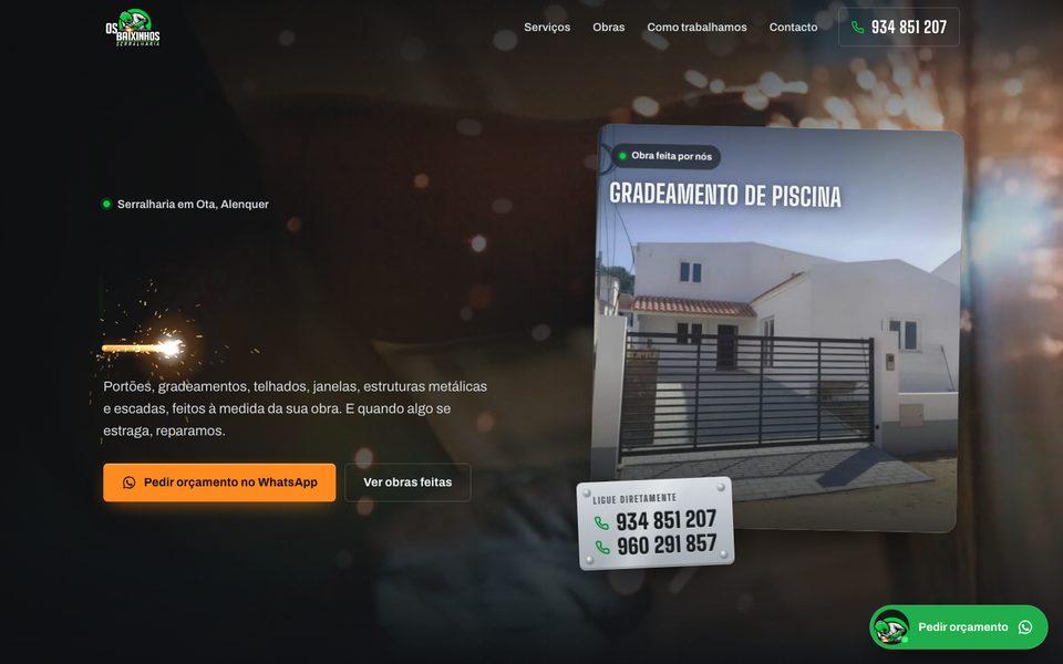 Site Os Baixinhos